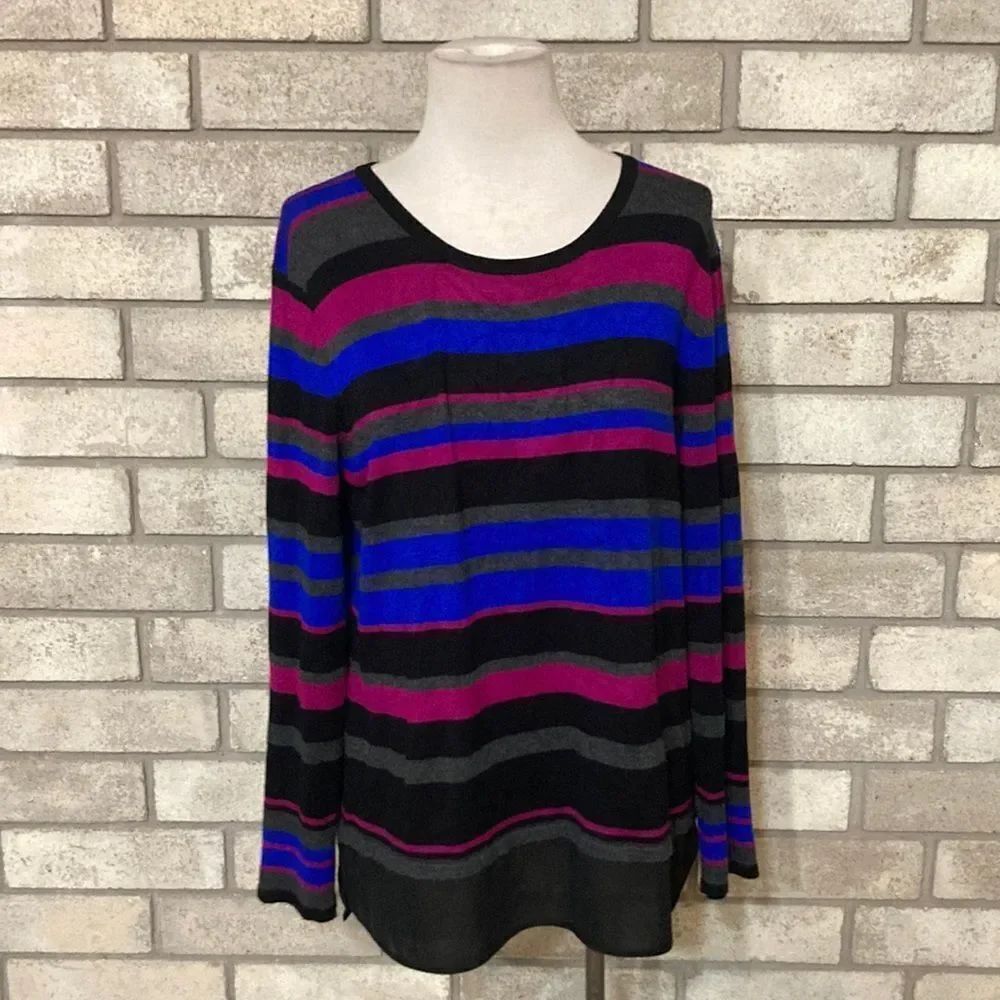 3for$20 Stripped (PL) Sweater Blouse